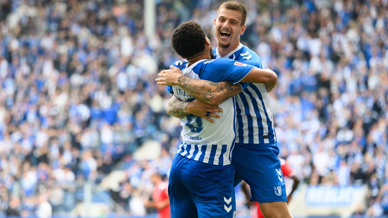 1. FC Magdeburg: Iyoha-Doppelpack beim Gala-Sieg gegen Kaiserslautern