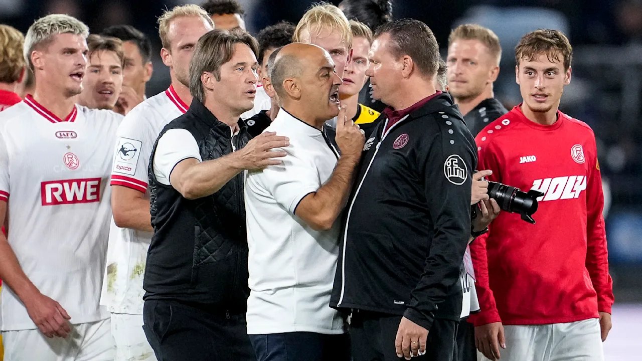 Heftiger Zoff zwischen Trainern nach Traditionsduell!