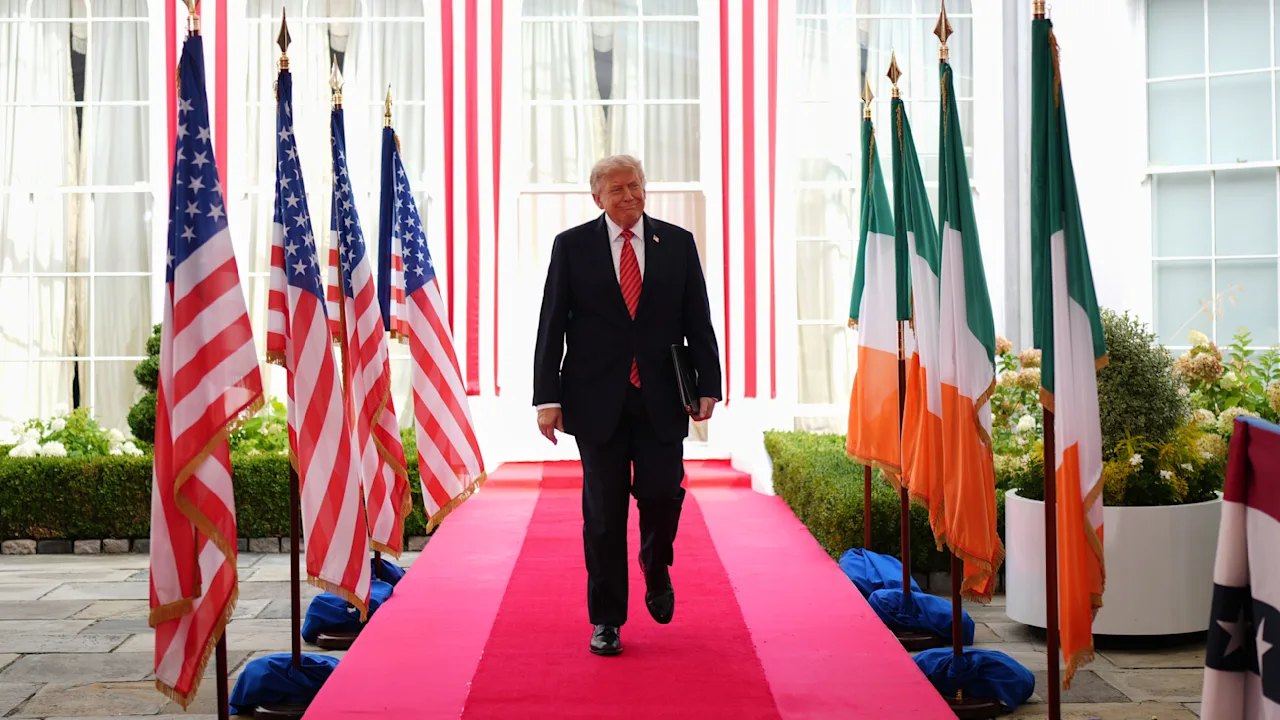 Amerikanische Präsident mischt sich in Konflikt in Nordirland ein: Donald Trump fordert Wiedervereinigung Irlands