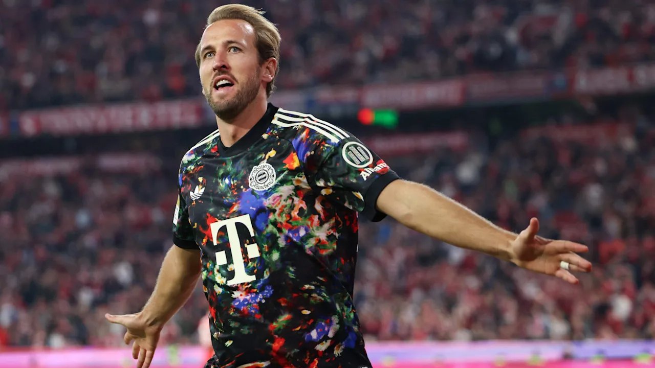 Harry Kane wird von seinem Rekord überrascht