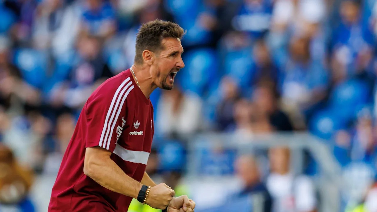 Miroslav Klose lobt „fantastische Rückwärtsbewegung“ beim KSC