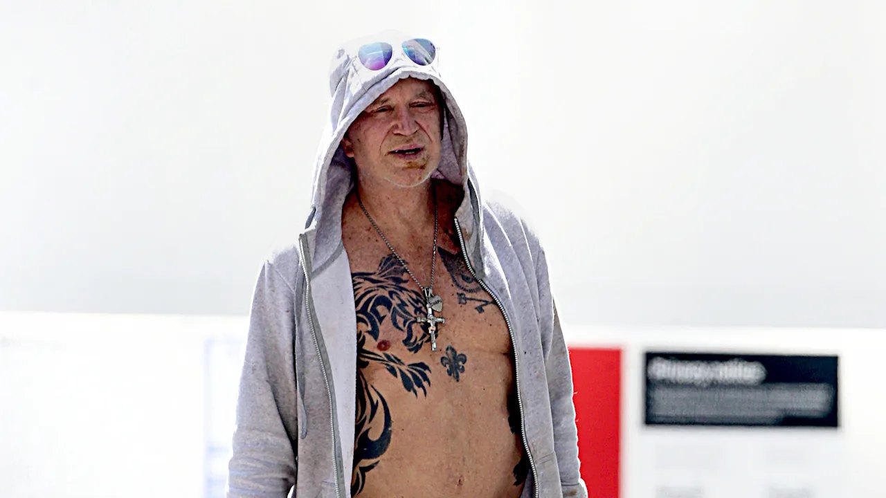 Mickey Rourke: Neue Fotos zeigen Hollywoodstar in dreckiger Jogginghose