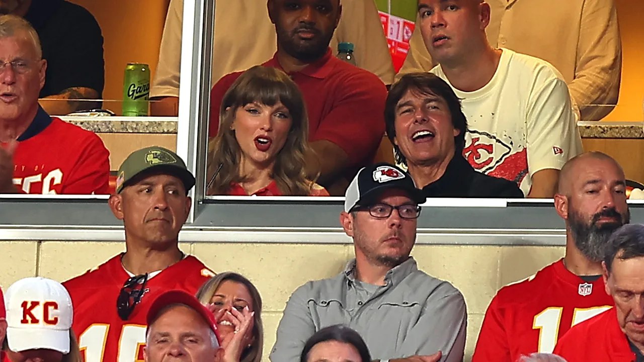 NFL: Taylor Swift und Tom Cruise gemeinsam in der Chiefs-Loge