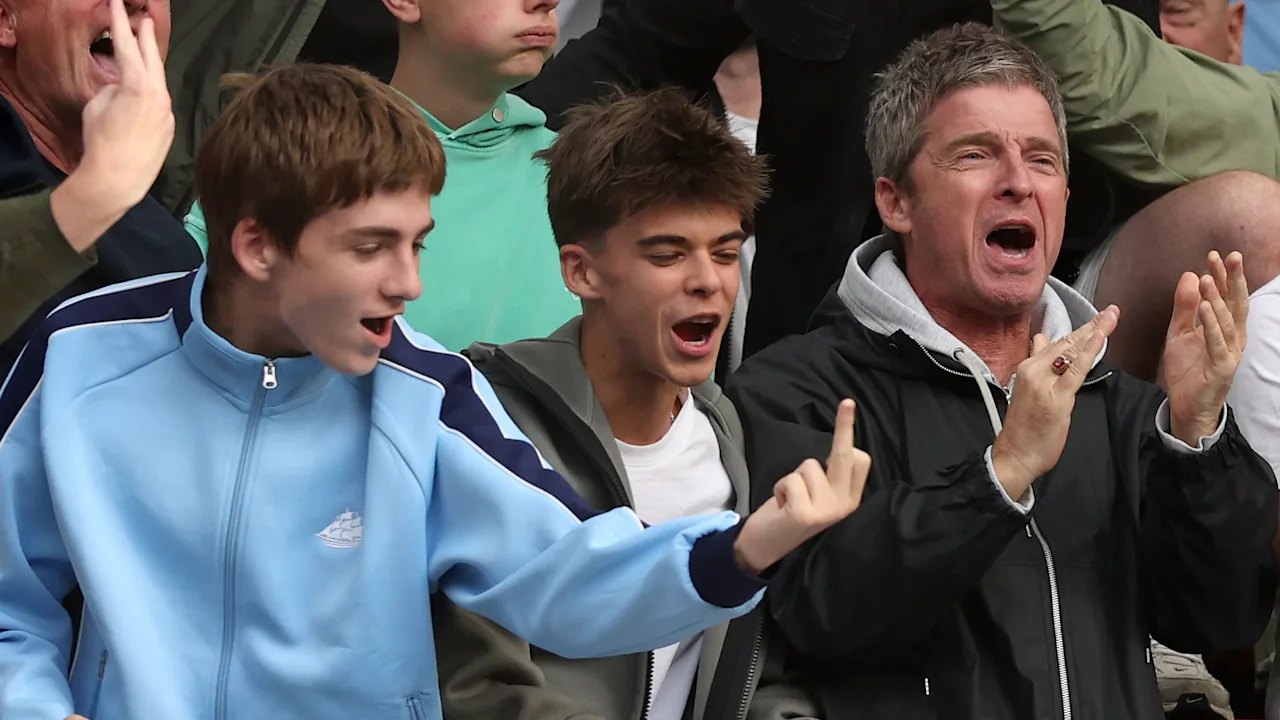 Oasis: Noel Gallaghers Sohn zeigt nach Haaland-Tor den Stinkefinger