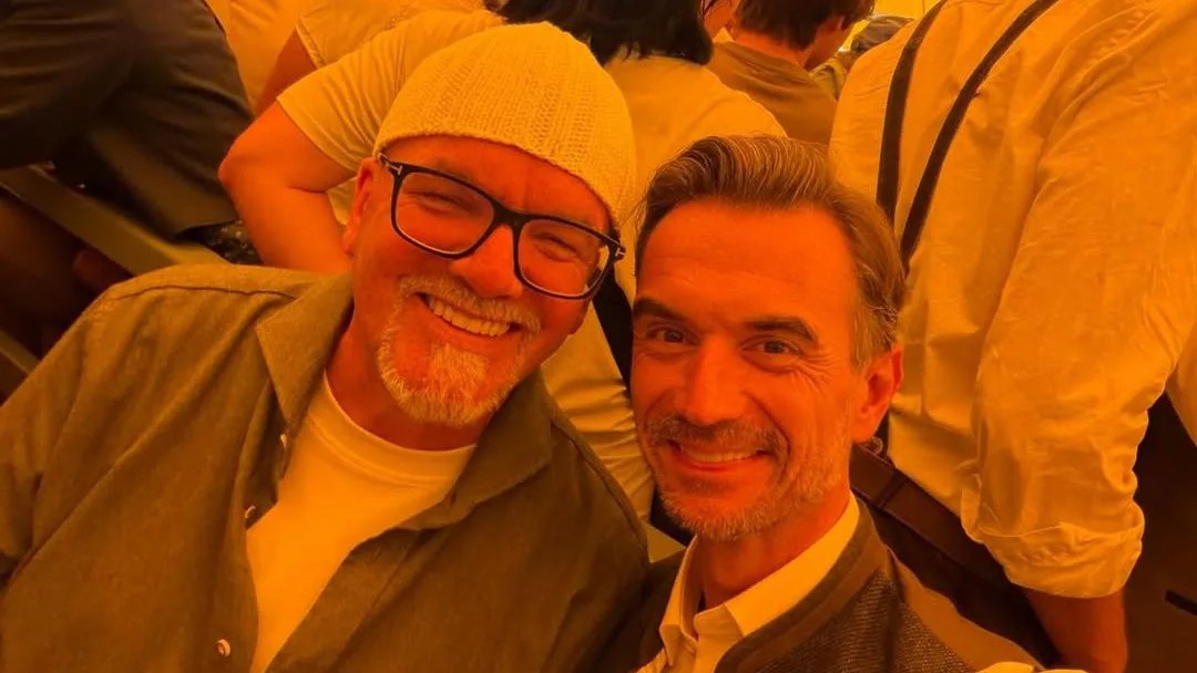 Florian Silbereisen und DJ Ötzi feiern auf der Wiesn
